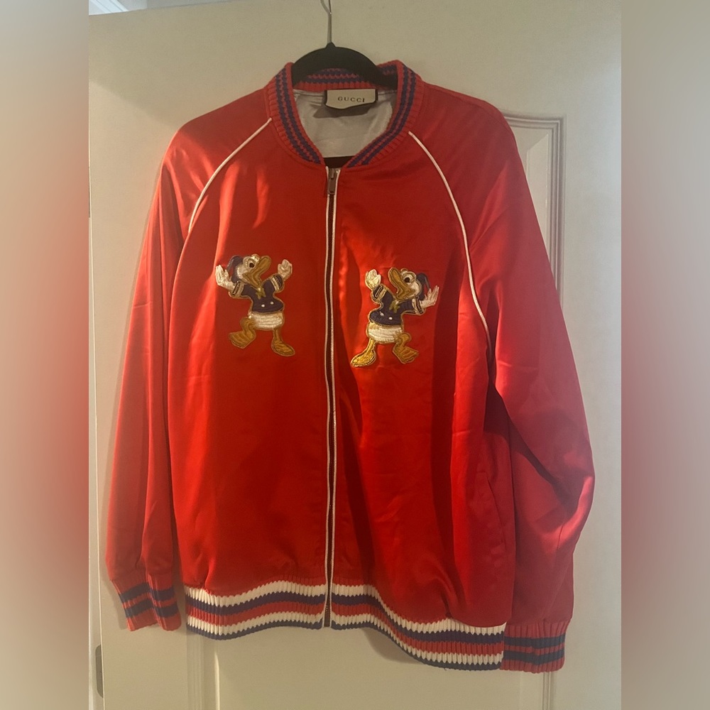 “Gucci” silk jacket 1:1 originally paid $500 asking $300 worn 2 times